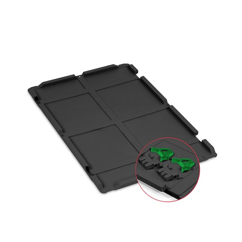 MÜLLER & SOHN KUNSTSTOFFERZEUGNISSE GMBH + CO KG Scharnierdeckel-Set mit Scharnierbeschlägen für Euroboxen NextGen 2.0 Cycle