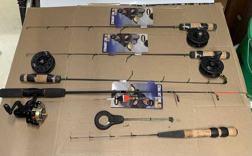 Freshwater Saltwater Fishing Rod 13 Fishing White Noise Ice Fishing Rod And  Reel Combo - 27" (Ultra Light Portable Fishing Kit