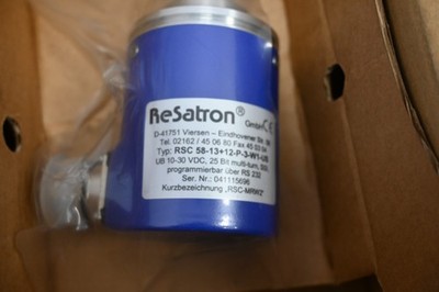 ReSatron RSC 58-13+12-P-3-W1-LUJ Absolut-Encoder 25 Bit RS232 Neu OVP