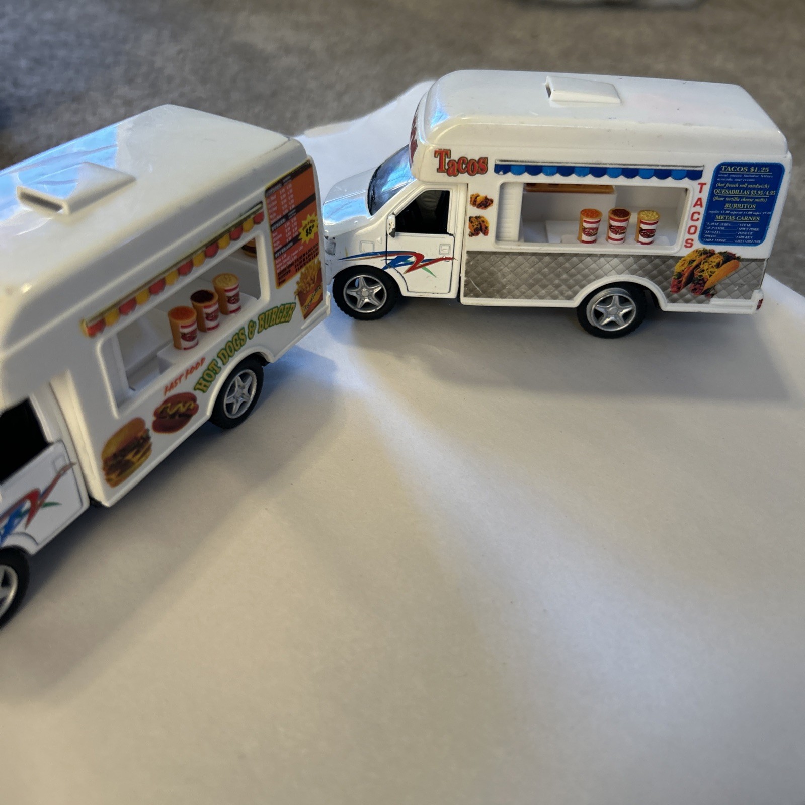 , Truck, And Hotdog Dog And Burger Food Truck