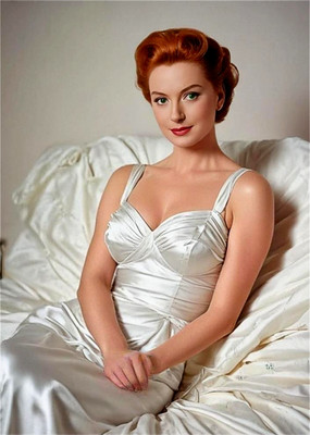DEBORAH KERR von Chris Charles Ein Original KUNSTDRUCK A3 UHD Portrait