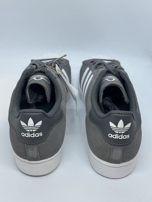 Size 9.5- Adidas Originals Men's Suede Superstar Shell Top Shoes, Grey  White | eBay