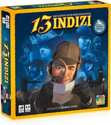 13 Hinweise - Ermittlungsspiel Brettspiele 8+ (DEU) - DV Spiele