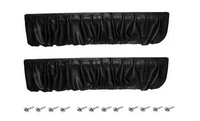 ford Mustang coupe hatchback door panel map pocket black pair 1984-86