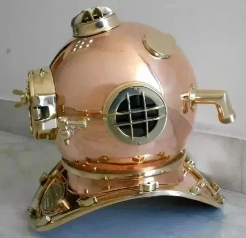 Divers Diving Helmet US Navy Mark V Deep Sea Divers Antique Scuba Divers Helmet, - Image 2 of 4