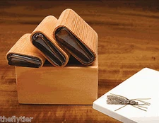 DELUXE SPENT STONEFLY WING -- 3 CUTTER SET with Wood Caddy Fly Tying 