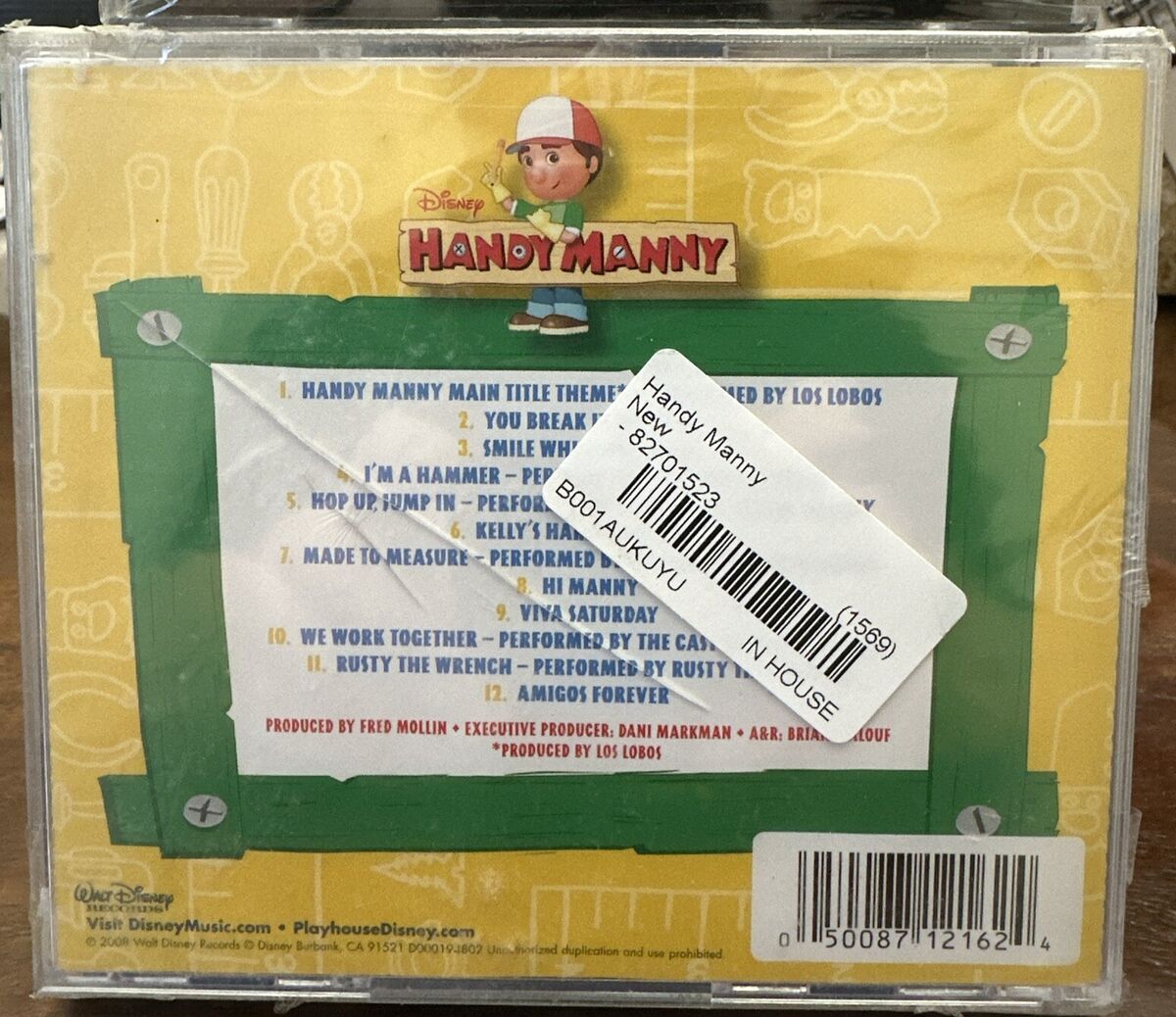 Disney - Handy Manny - CD - Brand New - 2008 Walt Disney NEW Disney - Handy Manny - CD - Brand New - 2008 Walt Disney NEW