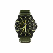 Luminox 8826.MI Mens Land Recon Point Strap Black Dial Green Nylon Dive Watch