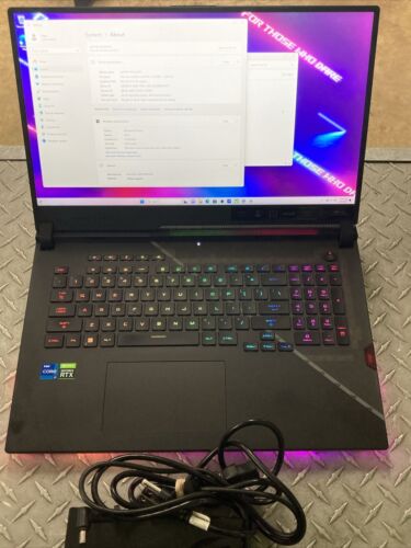 Asus ROG Strix Scar 17 G733 360Hz FHD 2.3GHz i7-12700H 16GB RAM 3TB SSD RTX 3060 - Imagen 1 de 17