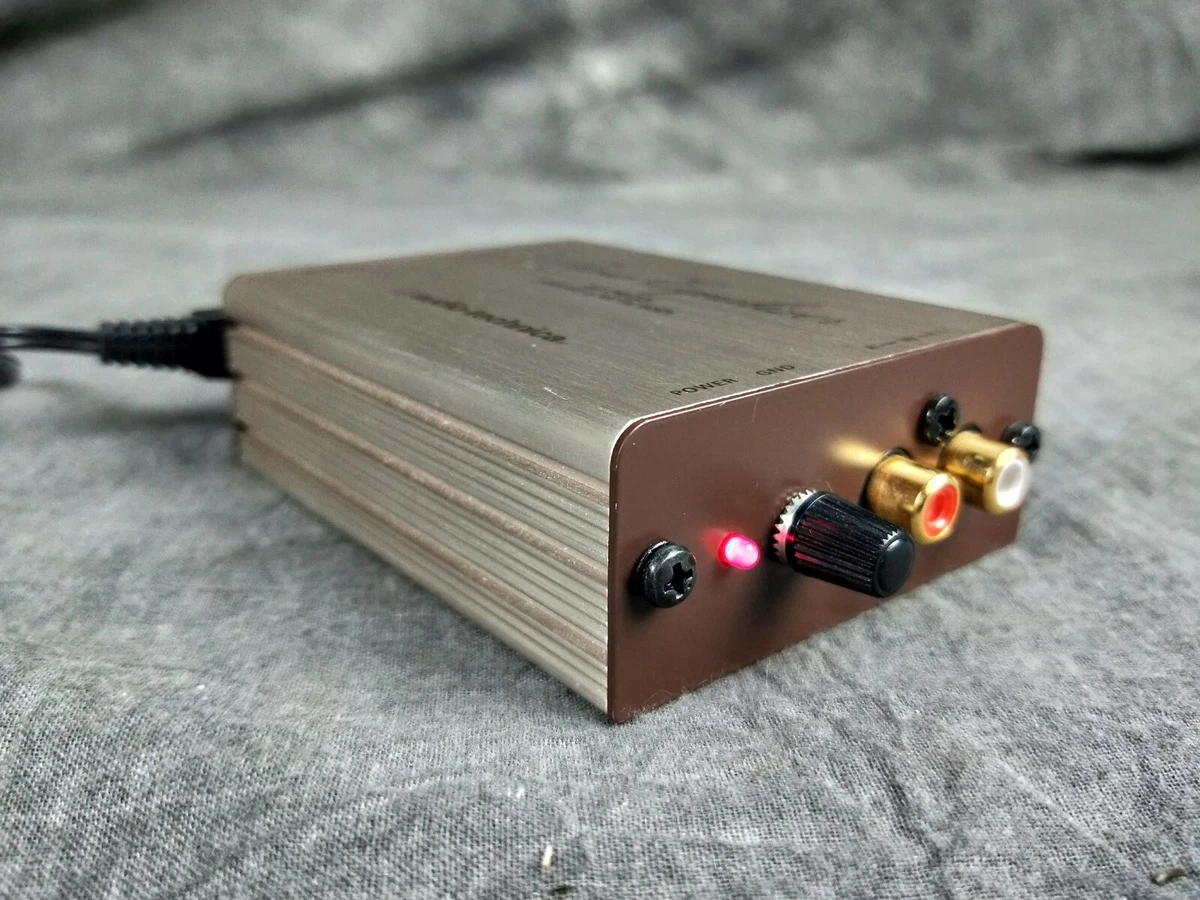 Phono Preamp Demonstration Audiotechnica ATPEQ3