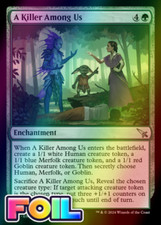 x1 A Killer Among Us MKM MTG 167 FOIL UNCOMMON M/NM 1x