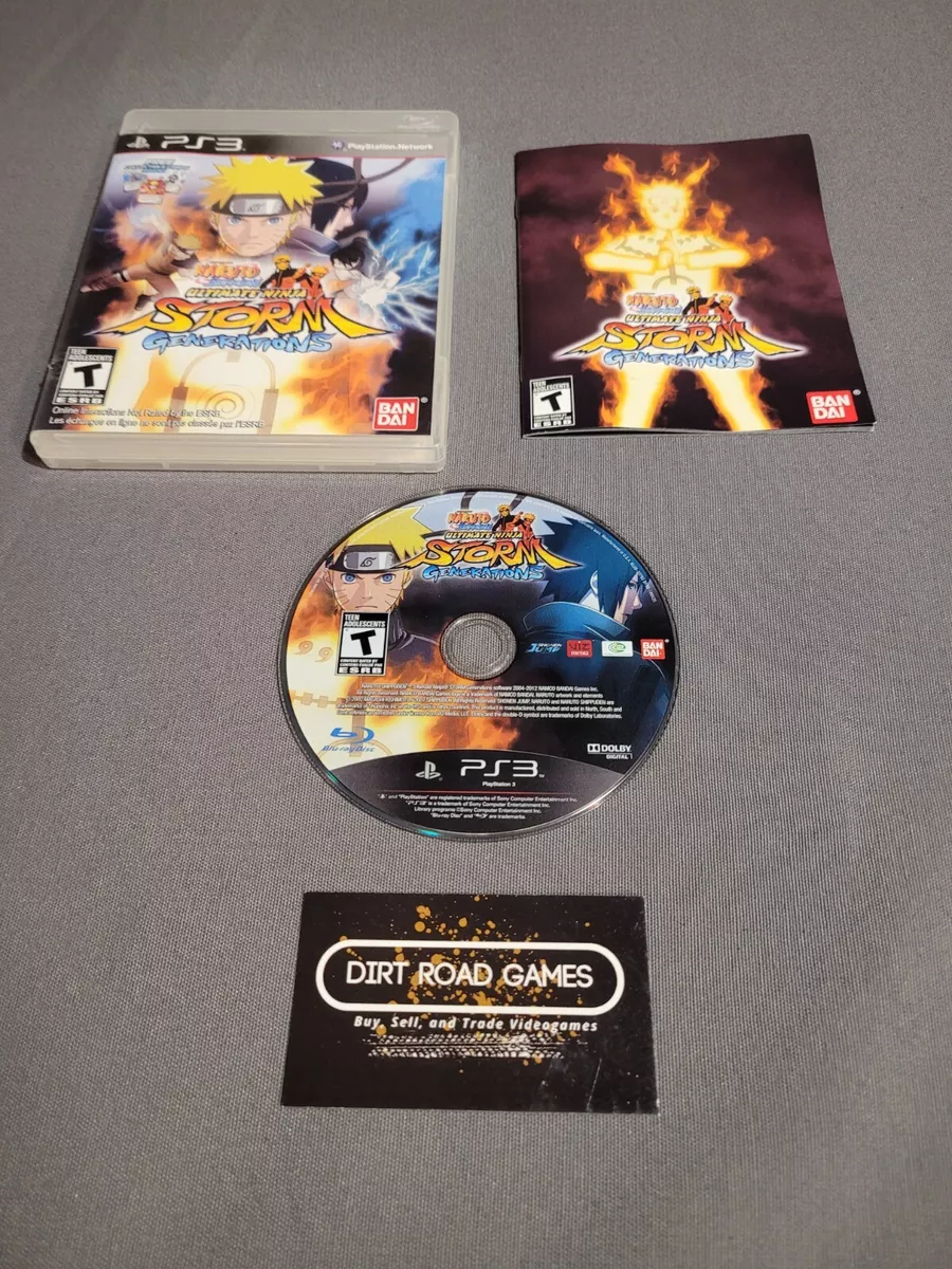 Naruto Shippuden Ultimate Ninja Storm Generations - Playstation 3