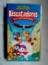 The Rescuers In Canguro Land VHS The Classics Of Walt Disney Spanish Tape