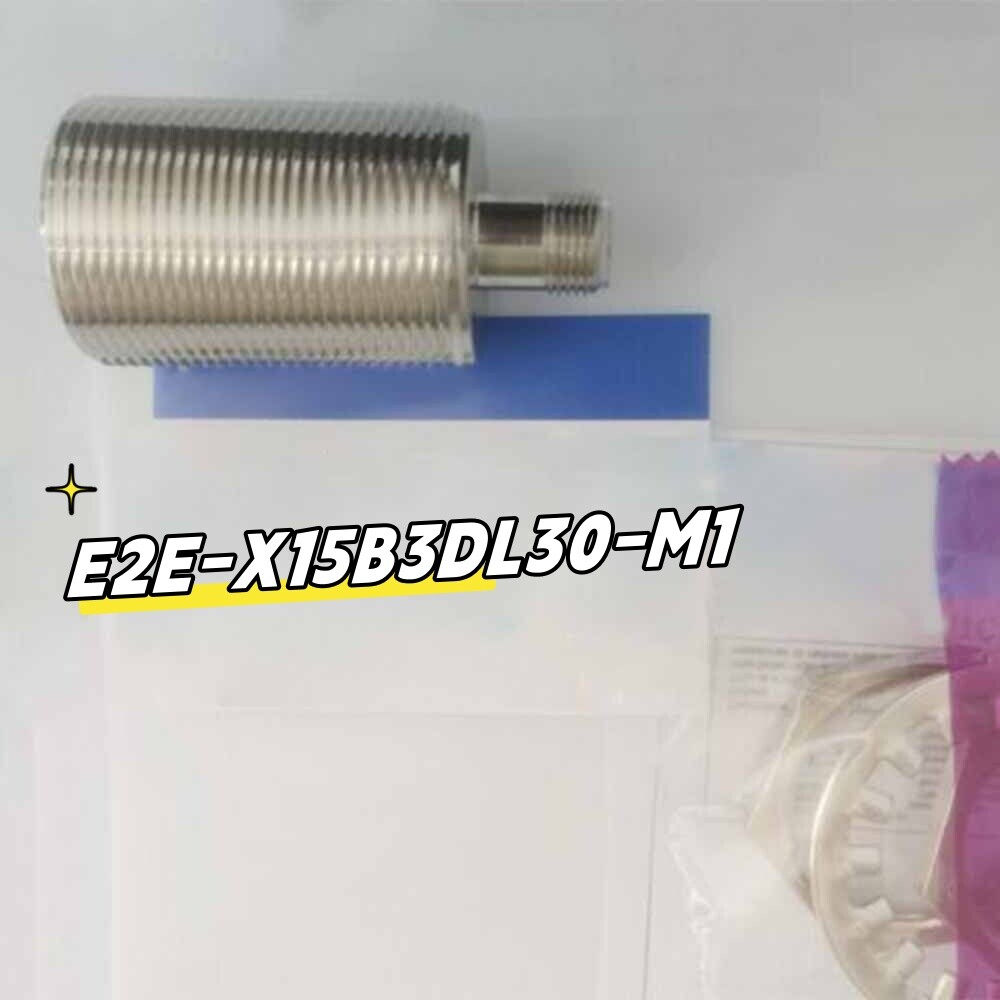 1Pcs For Omron E2E-X15B3DL30-M1 Proximity Switch Sensor E2EX15B3DL30M1 New