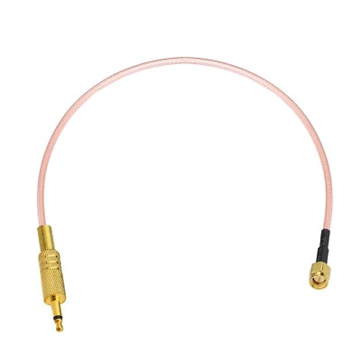 BINGFU SMA-Stecker auf 3,5 mm (1/8 Zoll) TS-Stecker RG316-Koax-Low-Loss-Jumper-HF-Kabel