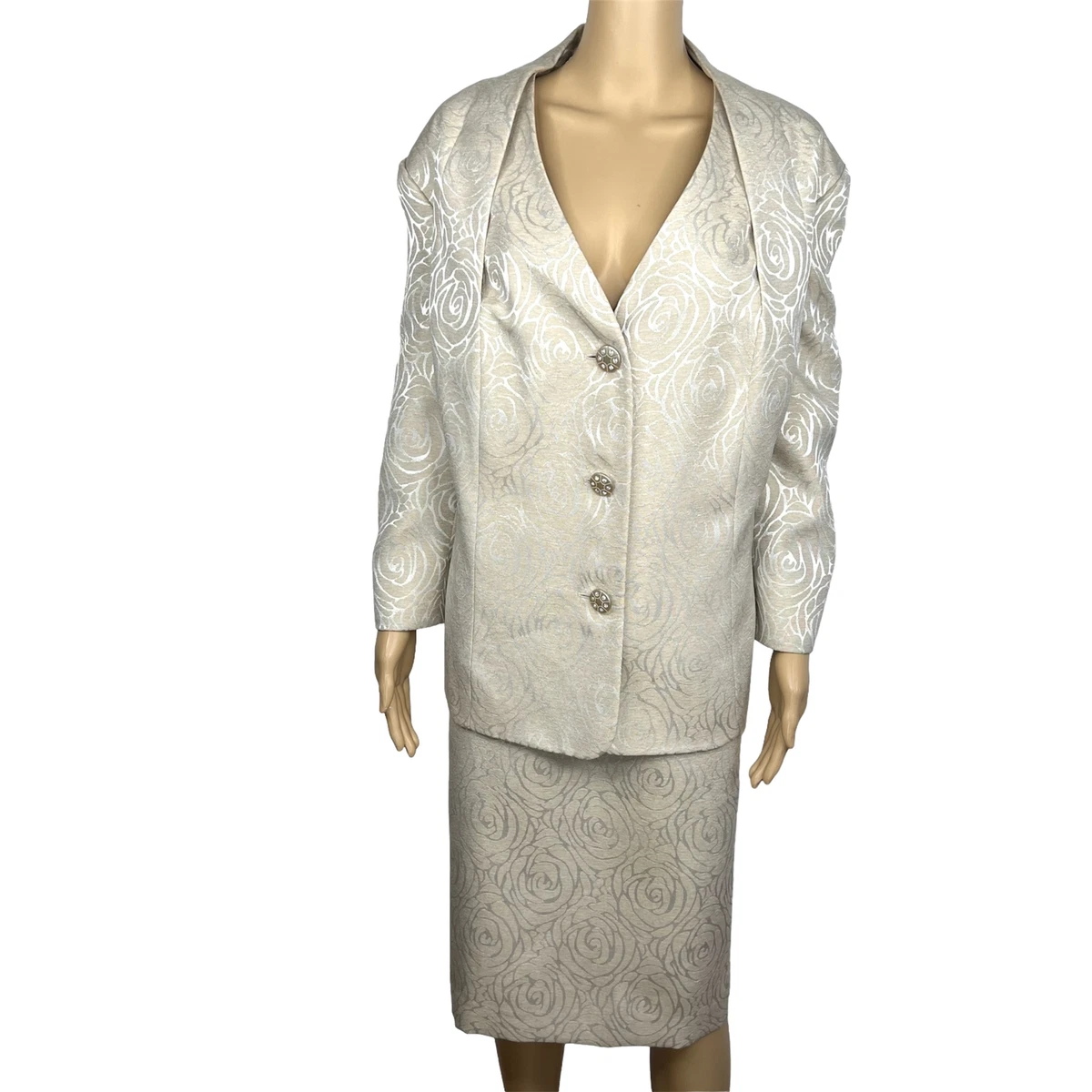Silver Plus Suits & Suit Separates for Women for sale | eBay