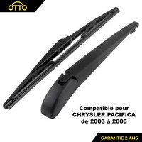 Partsline SC59280 Heck-Wischarm Inkl. Abdeckung Schwarz FüR Pacifica 2003-2008