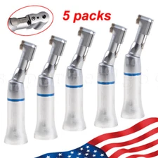 5 PCS NSK Style Dental Slow Low Speed Contra Angle Handpiece E-type Latch ns