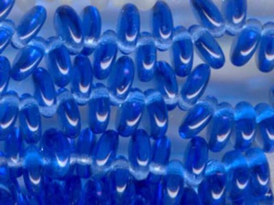 Lentils Round Flat Dangling Roundel Saucer Czech Glass Beads 3005