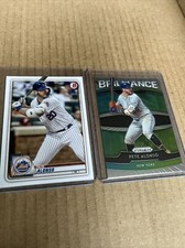 PETE ALONSO 2020 Prizm BRILLIANCE #B3 & Bowman #98 Mets Baseball Card (b3)