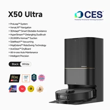 DREAME X50 Ultra Robot Vacuum and Mop 20,000Pa Auto-Empty Self-Cleaning NEW