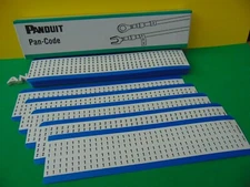 25 Pack Panduit Pan-Code PCMCP-1-25 Wire Marker Cards 36 Markers Each