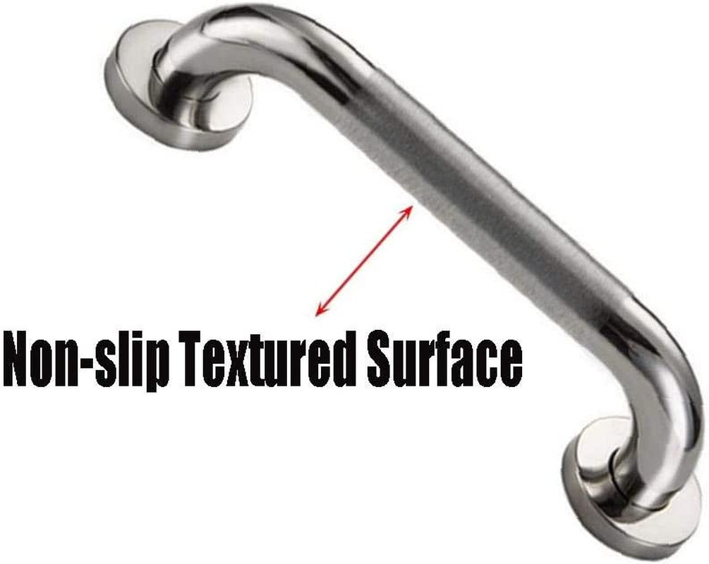 12 Inch Stainless Steel Chrome Shower Grab Bar, ZUEXT Bathroom Balance Bar,,,