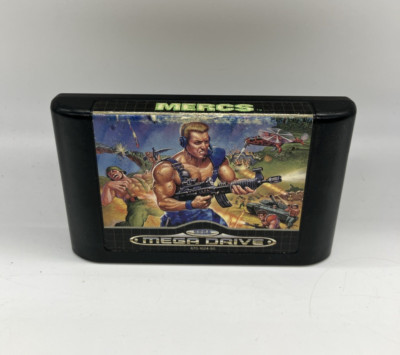 Sega Megadrive Mercs Videospiel nur Cartridge - ungetestet