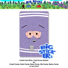 Towely Credit/Debit Card Skin Cover SMART Sticker Wrap Decal