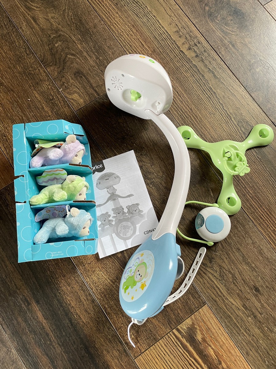 Fisher-Price Butterfly Dreams 3-in-1 Crib Projection Mobile