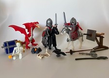 Playmobil Castle Dragon & Knights Mixed Figures Bundle