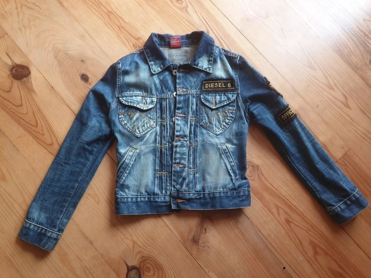Veste Jean Diesel Modèle Royle - Coton Brut - Taille M - Occasion Très Bon État