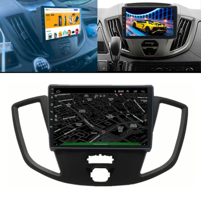 9&#039;&#039; Android Stereo Radio GPS Navigation For Ford Transit Tourneo Custom 2013-19