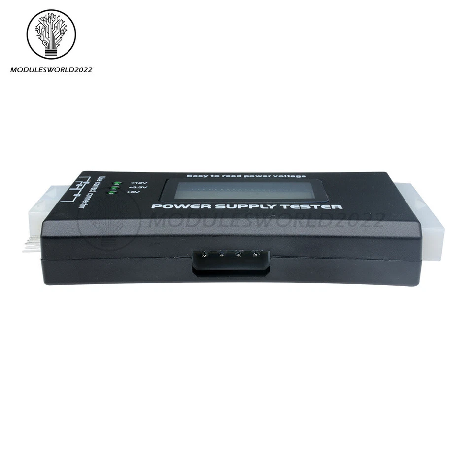 Digital LCD Display 20/24 Pin SATA HDD PC Computer PC Power Supply Tester - Image 4 of 4