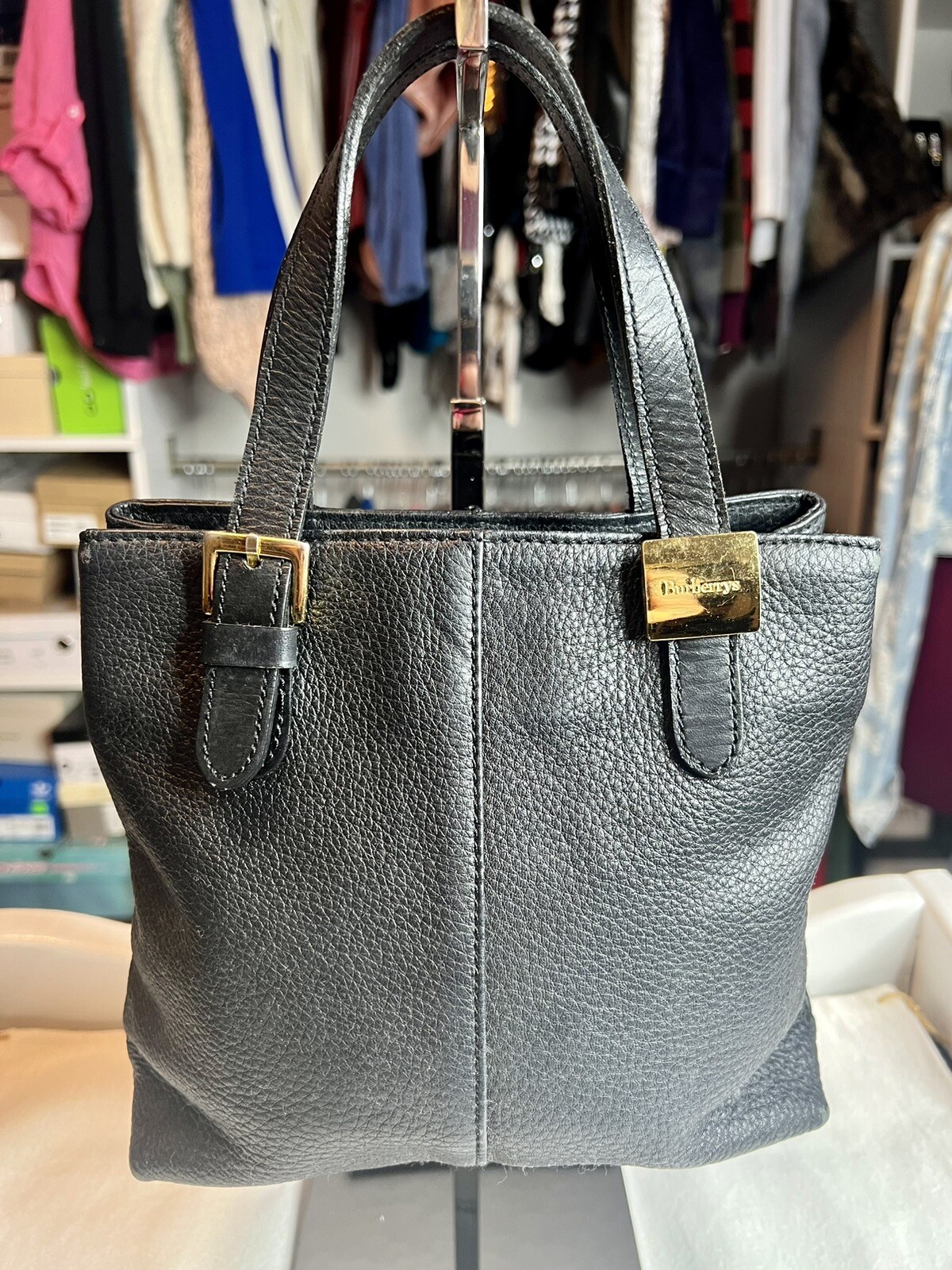 Mini Leather Burberrys