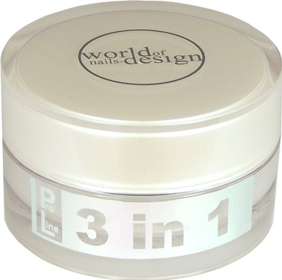  neue Generation: 1 Gel für alles    ProLine UV Gel ''3 in1''    15 ml. Klar - FUN