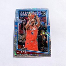 2020-21 Panini Donruss Optic Khris Middleton All Stars Silver Disco Fast Break