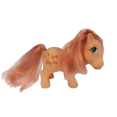 Vintage G1 1982 My Little Pony Cherries Jubilee Pony Cherry Pink