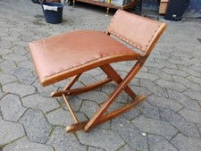 Alter antiker Hocker/Fußschaukel/hocker, auch für Physiotherapie, VERSTELLBAR 