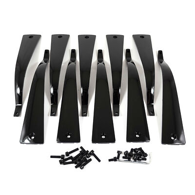 HE875 BLK INSERTS 20'' 10 PC KIT W/SCREWS 11720B