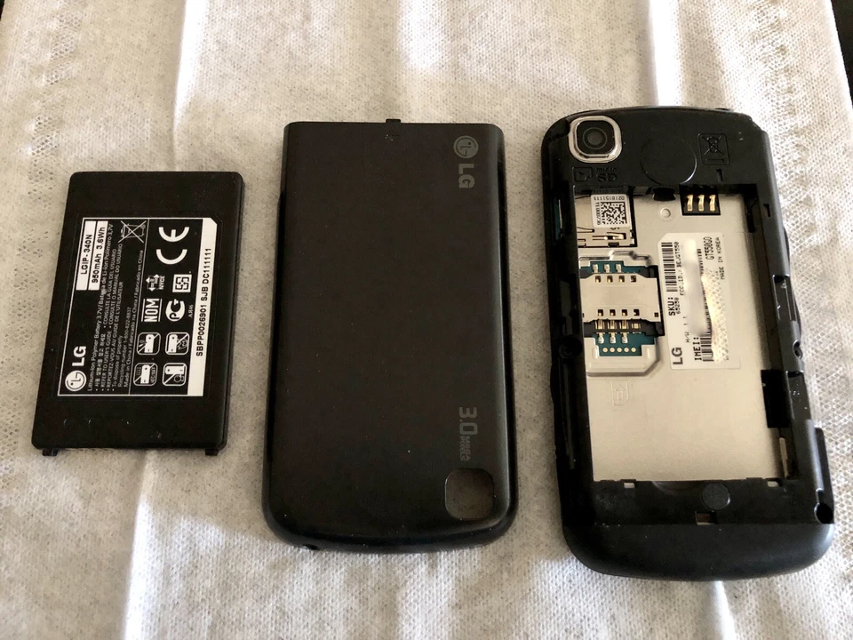 LG GT550 Encore AT&T GO PHONE *Tested & Works* - Image 4 of 4