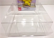 1 Box Protector For DETECTIVE PIKACHU AMIIBO  Custom Made Clear Case  Nintendo