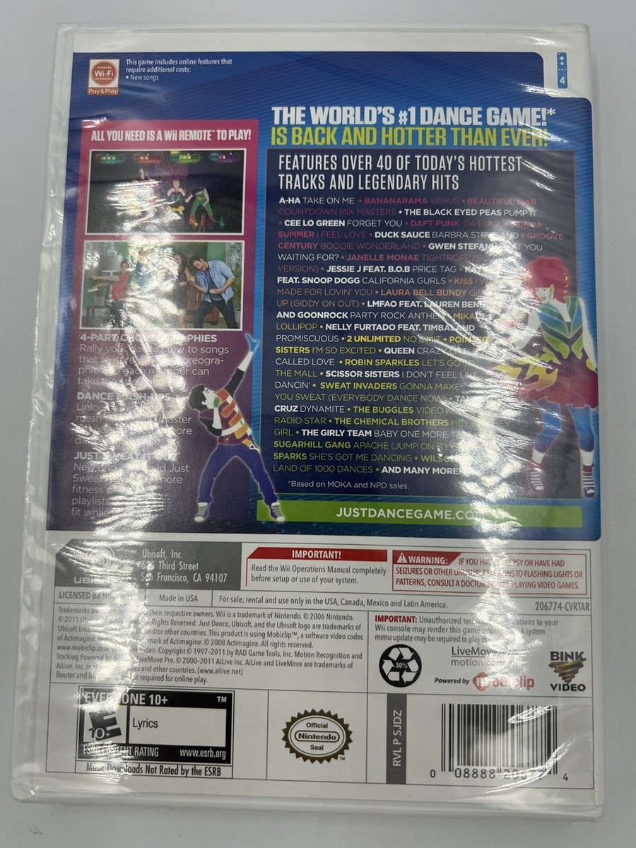 Just Dance 3 (Nintendo Wii, 2011) NEW, Sealed TARGET Exclusive