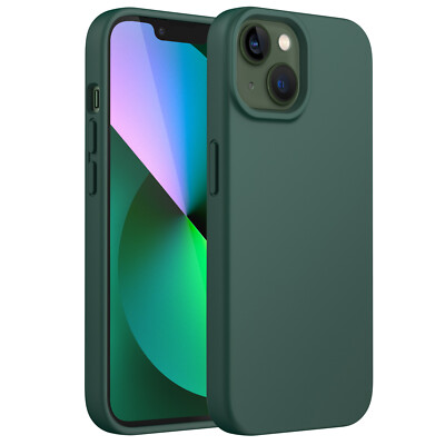 JETech Silicone Case for iPhone 13 6.1-Inch, Silky-Soft Touch Full-Body Case