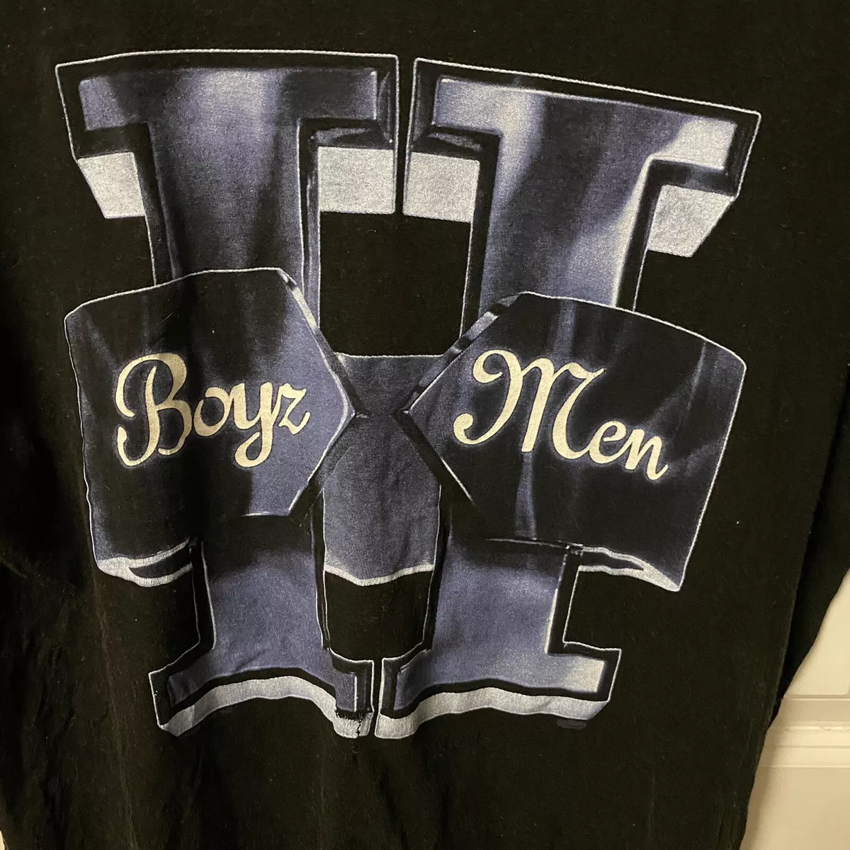 Vintage Boyz II Men Rap Winterland Shirt Size Large