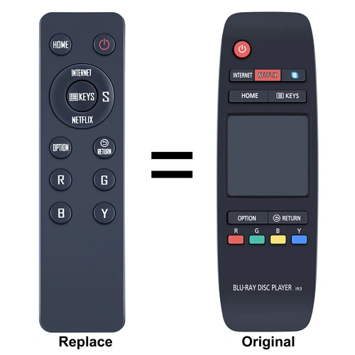 N2QAYB000710 Remote Control For Panasonic DMP-BBT01 DMP-BDT320 DMP-BDT321 New - Picture 1 of 3