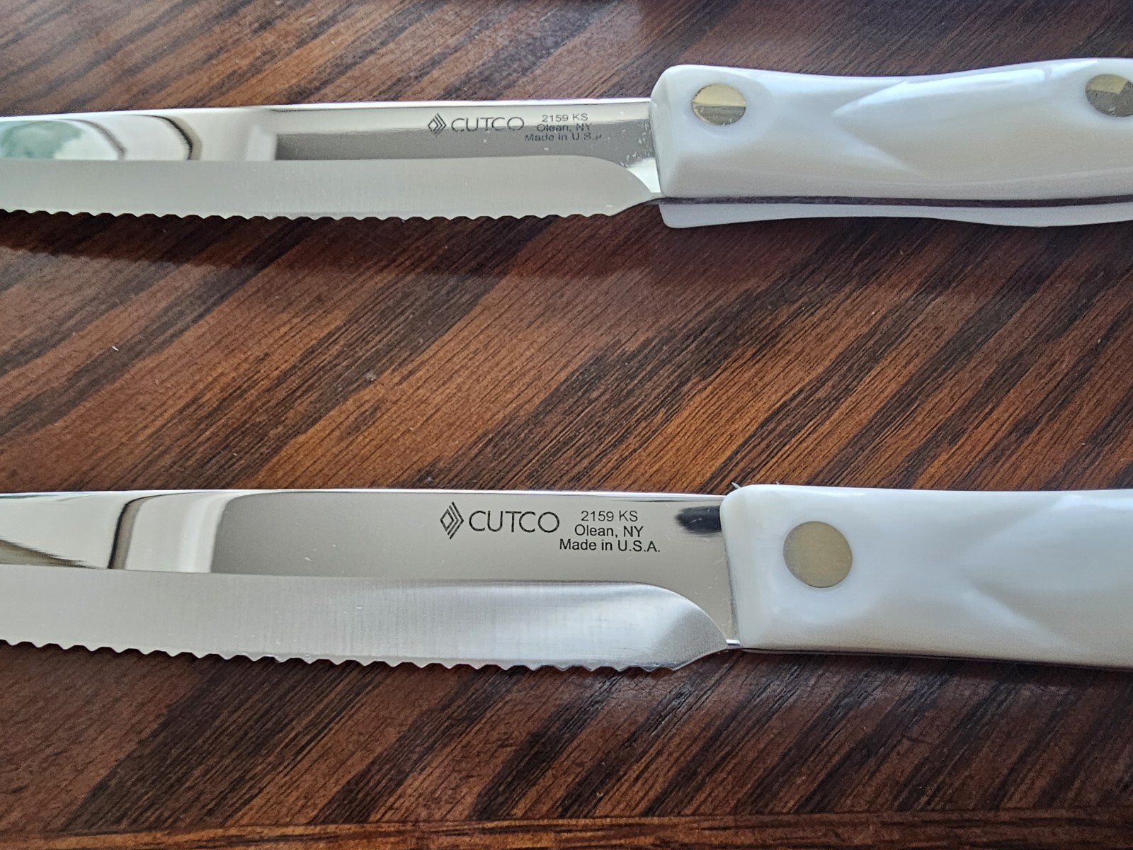 4 Large Cutco Steak Knives 2159 Classic BRAND NEW Retail 348 eBay