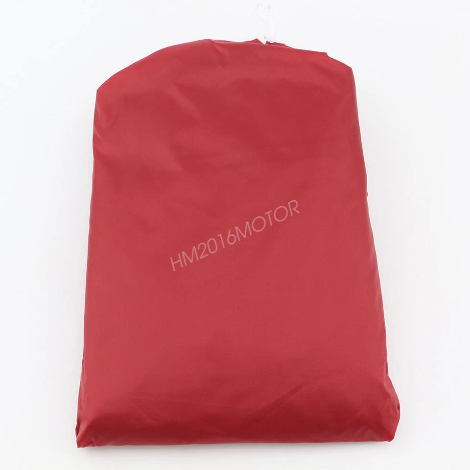 XXXL Red Motorcycle Cover For Honda Goldwing 1200 1500 1800 GL1800 - Image 4 of 4