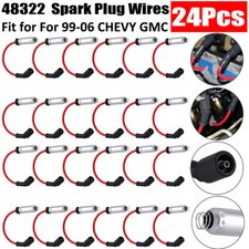 24pcs 48322 Spark Plug Wires Set For 1999-2006 Chevy Gmc Ls1 Vortec 4.8 5.3 6.0l 24pcs 48322 Spark Plug Wires Set For 1999-2006 Chevy Gmc Ls1 Vortec 4.8 5.3 6.0l