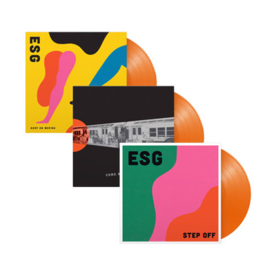 ESG Keep On Moving + Come Away With + Step Off Neon Orange Vinyl